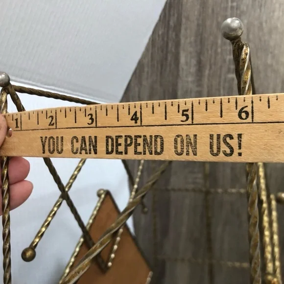 Vintage MCM Magazine Rack - Picture 12 of 13